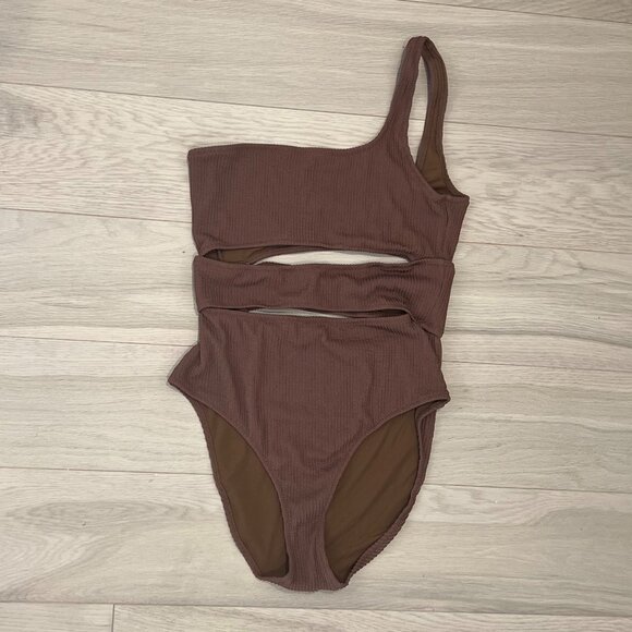 NWT Aerie Crinkle Cut Full Coverage One Piece Swimsuit - Picture 5 of 6